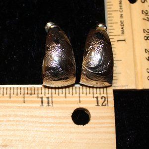 Silver toned CLIP on Earrings